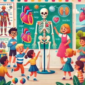 DALL·E-2024-12-22-10.49.45-A-colorful-and-engaging-illustration-for-early-childhood-education-showcasing-activities-related-to-the-human-body.-The-scene-includes-children-in-a-c-300x300 Ciências Naturais