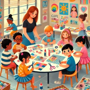 DALL·E-2024-12-22-21.53.43-An-illustration-of-a-group-of-young-children-participating-in-a-collage-workshop-in-an-early-childhood-education-setting.-The-scene-shows-kids-of-dive-300x300 Atividades e Recursos